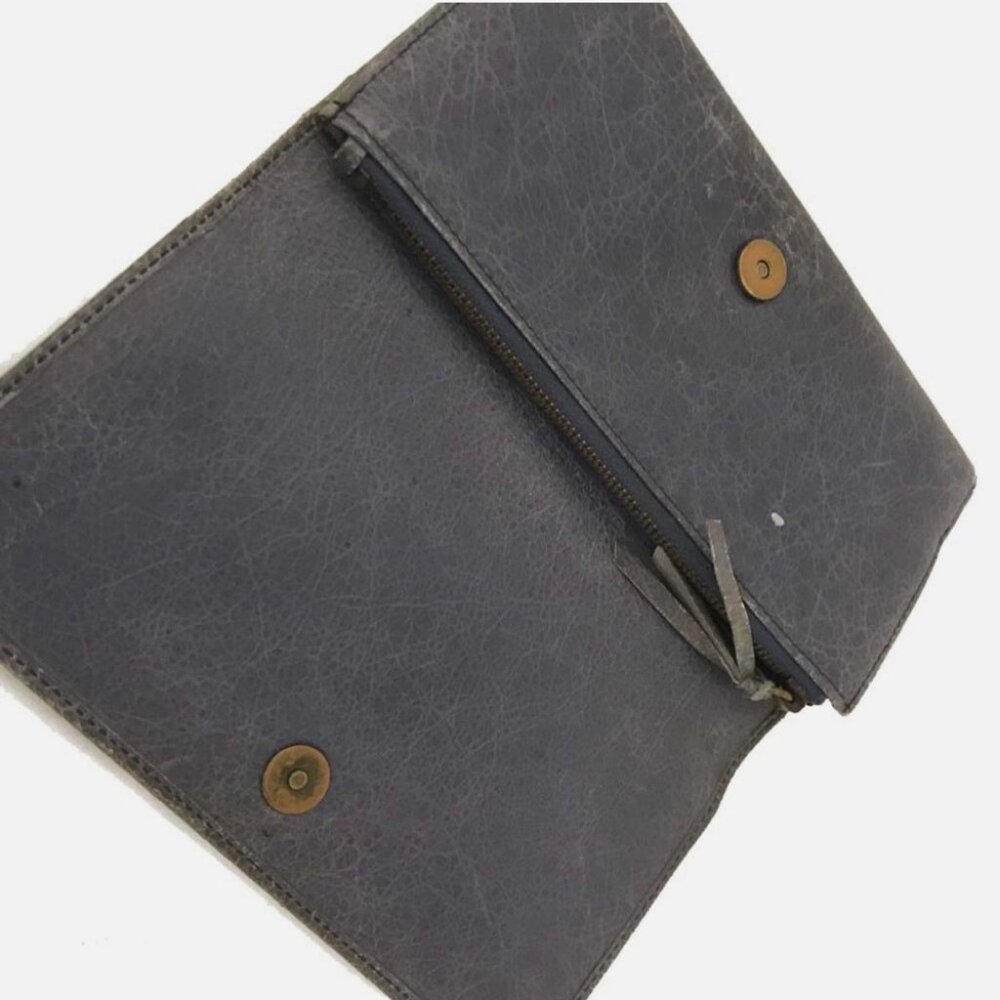 BALENCIAGA Classic Continental Leather Long Bifold Wallet Excellent Condition - Picture 5 of 8